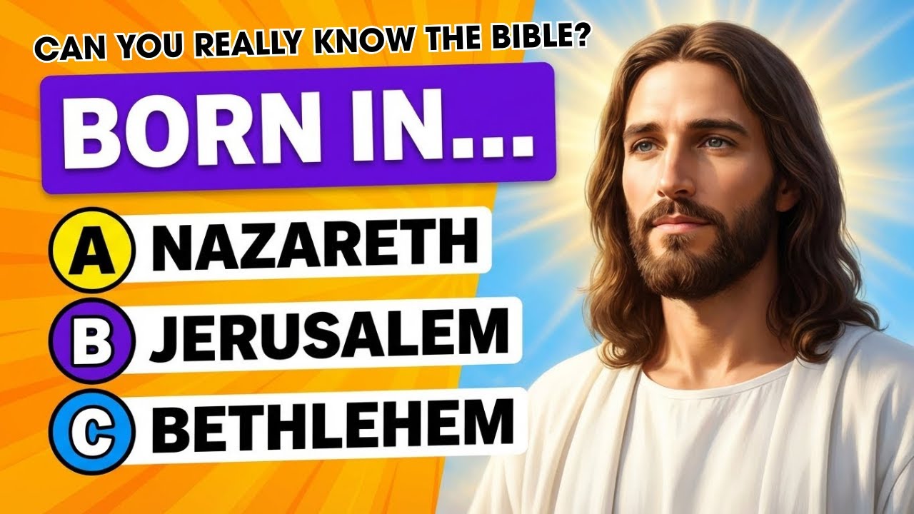 Ultimate Bible Quiz: Jesus Christ Edition - Can You Get All 54 Questions Right?
