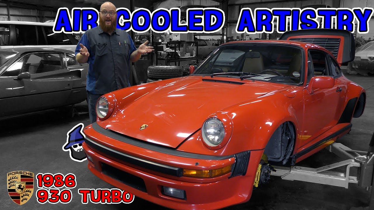 Sweet air cooled Porsche 930 Turbo in the CAR WIZARD's shop. What repairs will the 35 y/o car need?