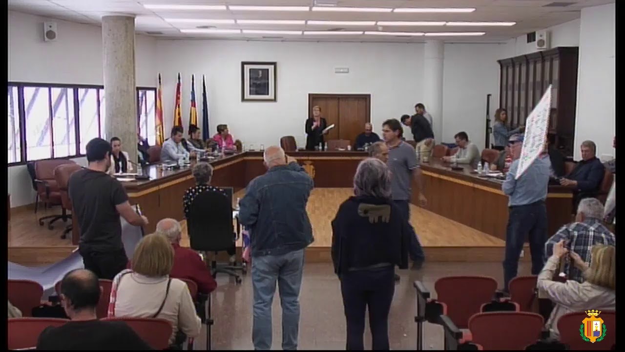 PLENO ORDINARIO MES DE ABRIL 2019 AYUNTAMIENTO DE SANTA POLA