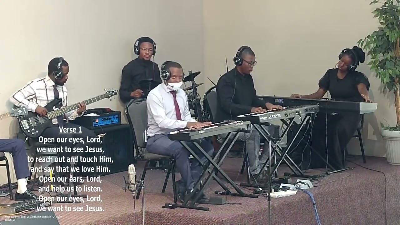 Open our eyes Lord
