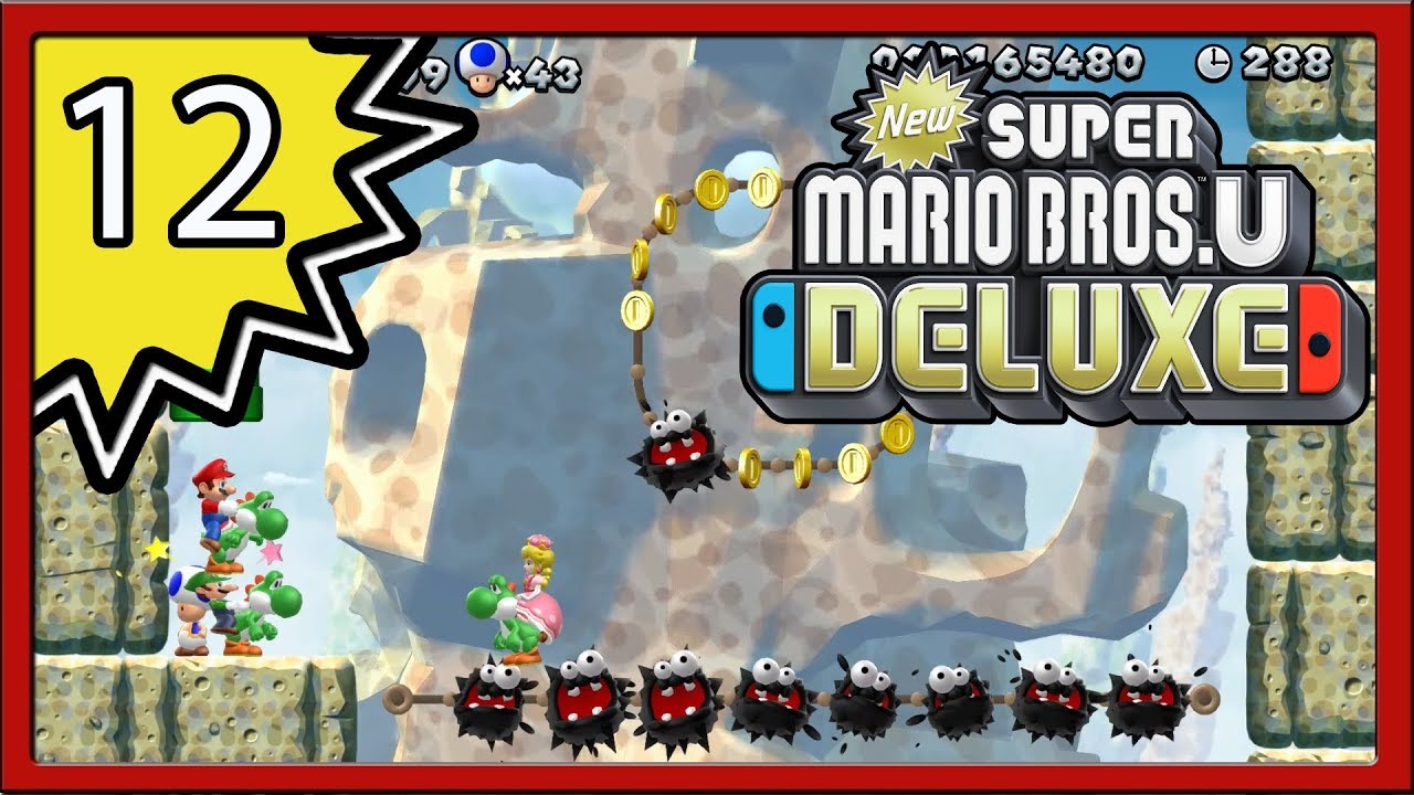 New Super Mario Bros. U Deluxe - Part 12 (4-Player)