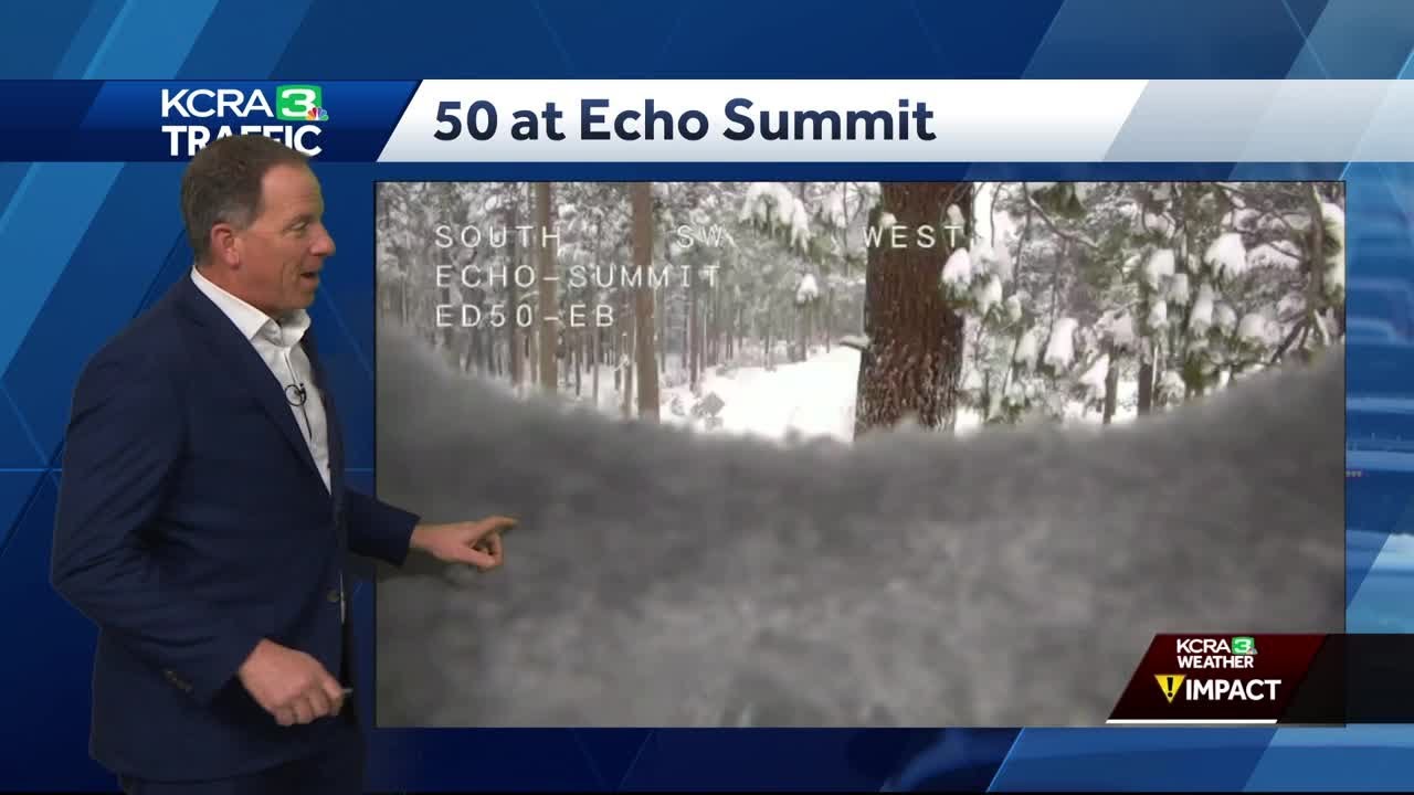 Northern California winter storm updates | Major highway closed due to avalanche control