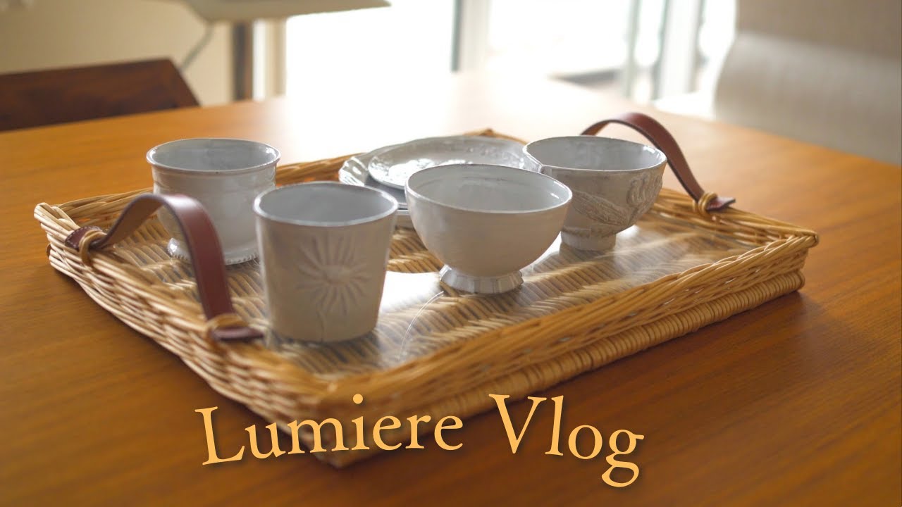 Vlog_eng【最近飲んでいるおすすめの緑茶｜出番の多いASTIER DE  VILLATTE 食器紹介｜最近購入したものメイク・洋服編PART1 など】