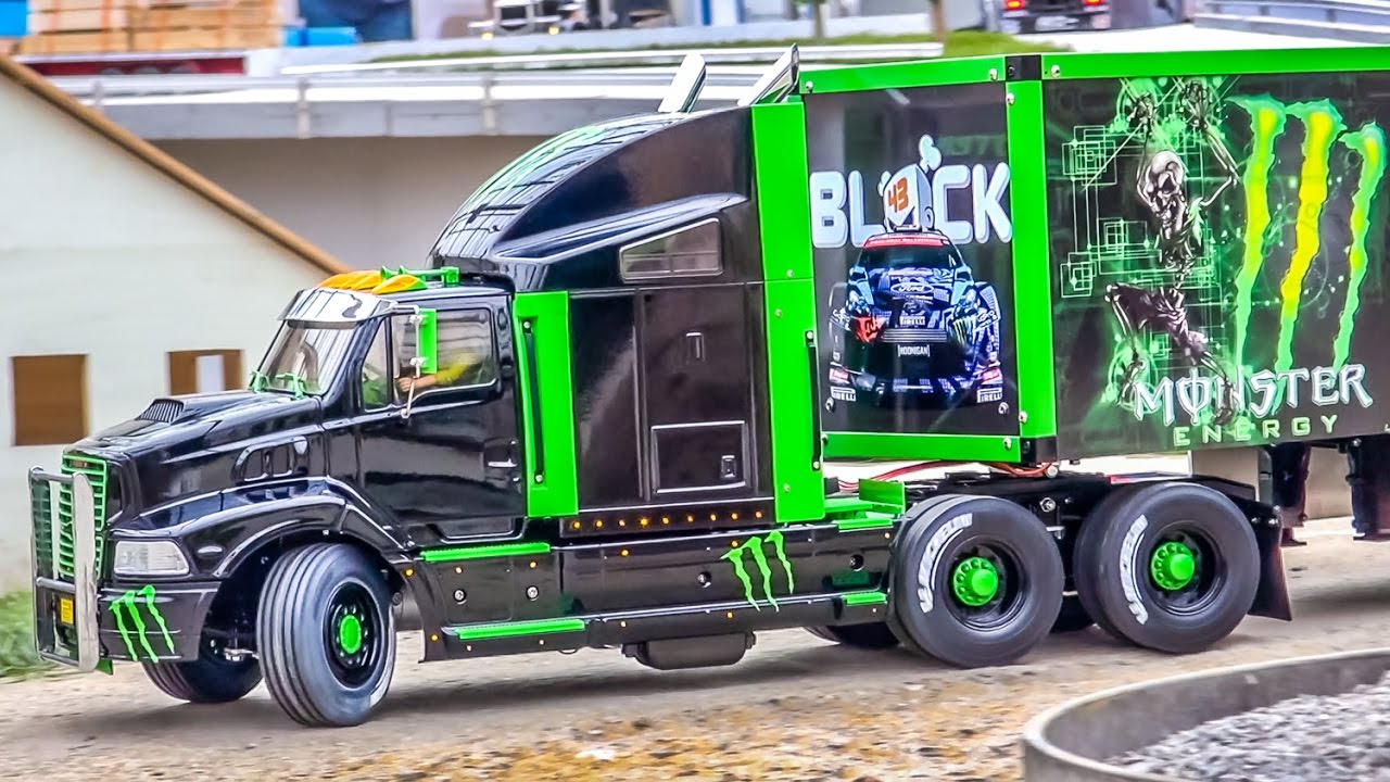 RC truck SPECIAL! U.S.  trucks in Action! Road trains and more!