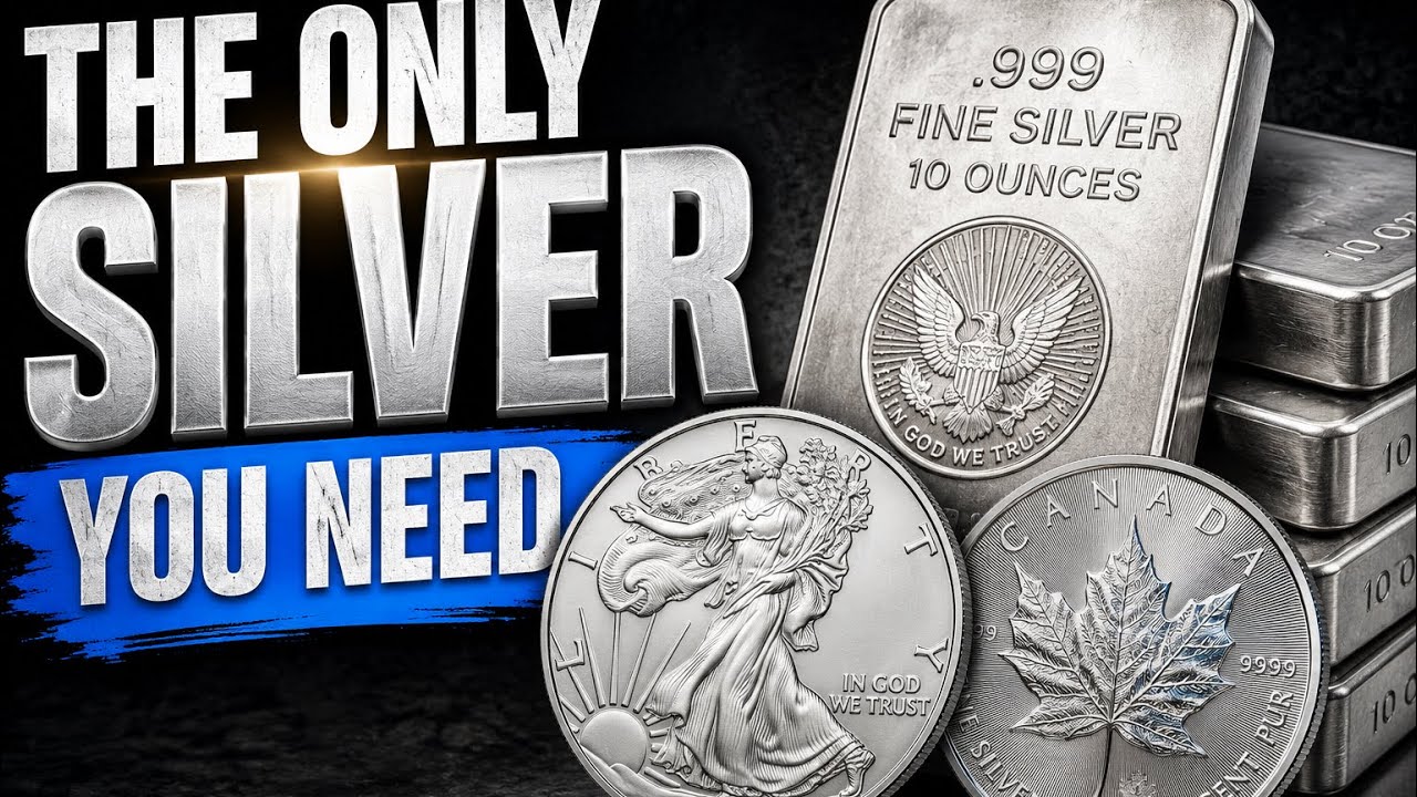 Silver Stacking For Beginners: The Only 4 Types Of Silver You Need!