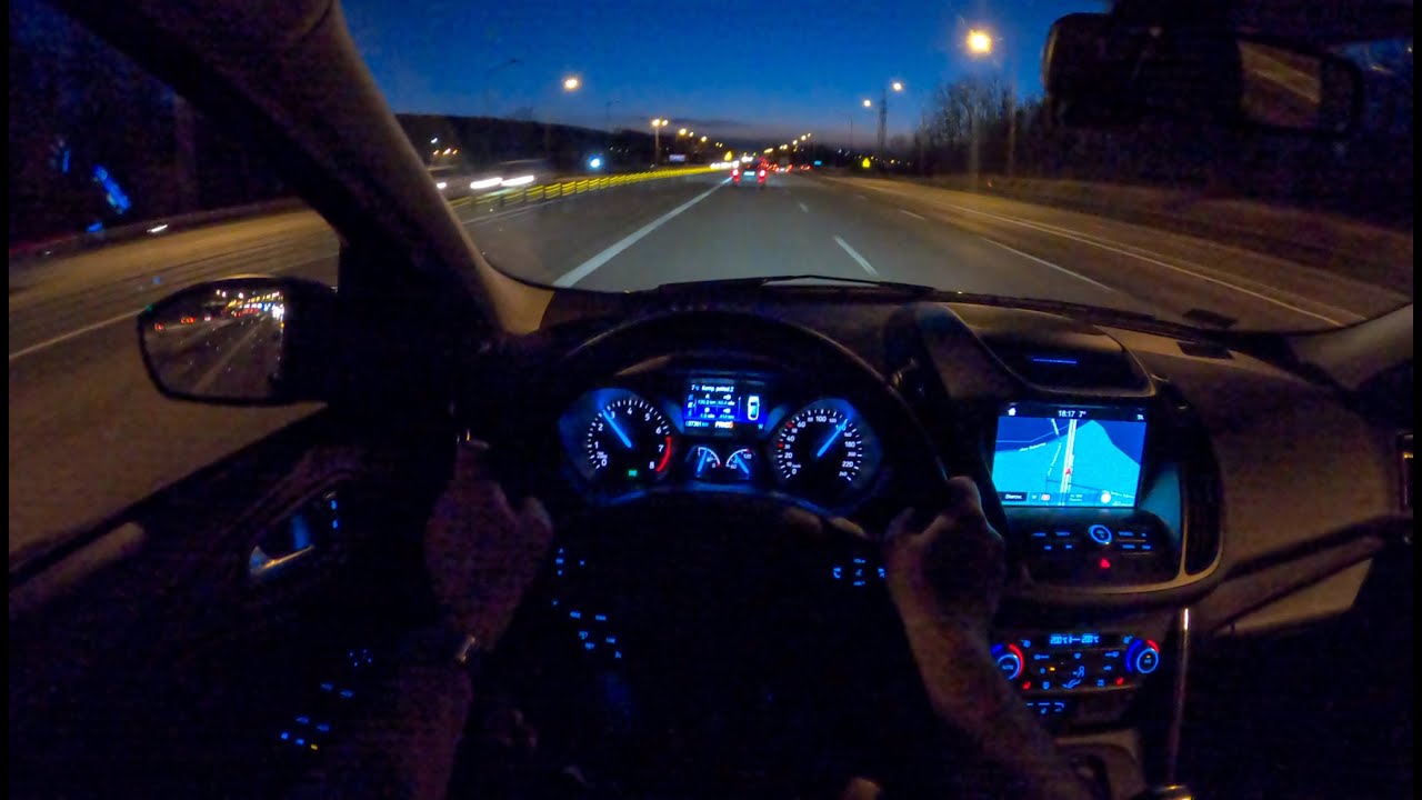 Ford Kuga Night | POV Test Drive #451 Joe Black