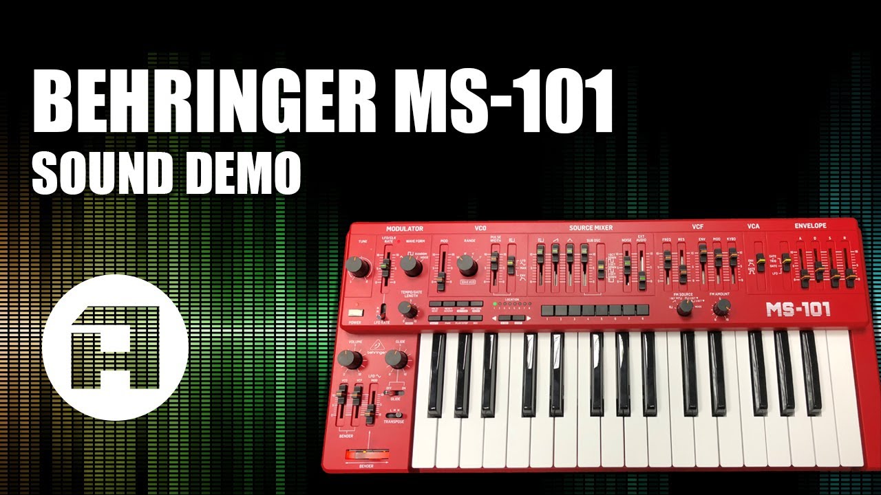 Behringer MS-1 Synthesizer, Sound Demonstration