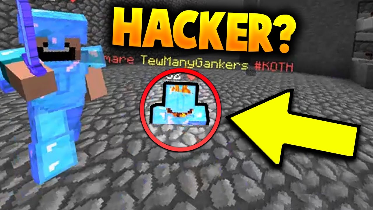 HACKER GLITCHES THROUGH FLOOR?! (Minecraft Ice Factions #35)