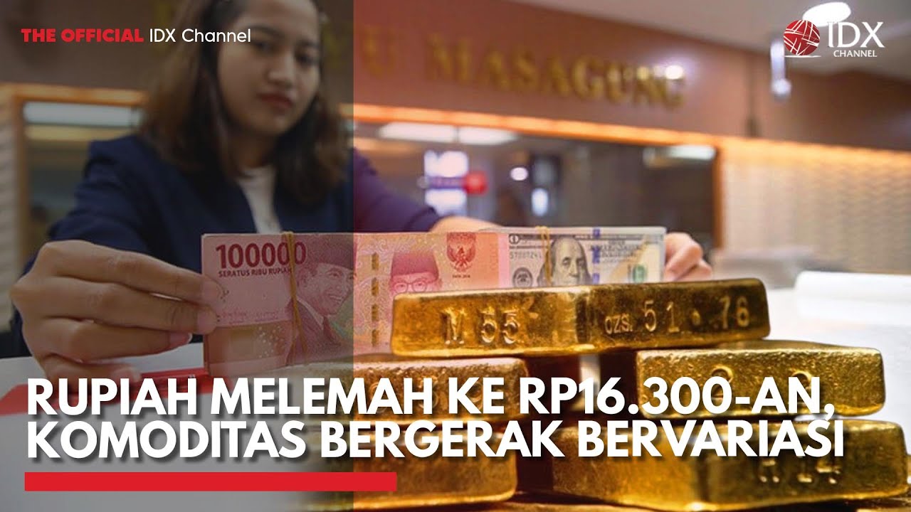 Rupiah Melemah ke Rp16.300-an, Komoditas Bergerak Bervariasi | 2ND SESSION CLOSING