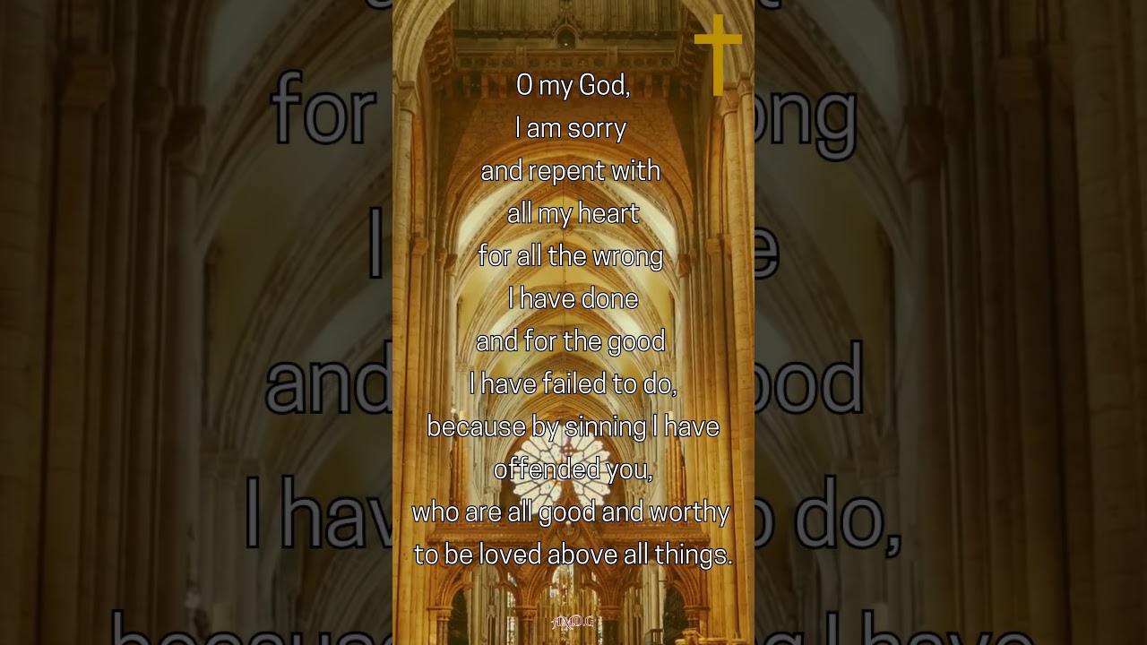 Our Daily Bread - Guided Prayer - Act of Contrition