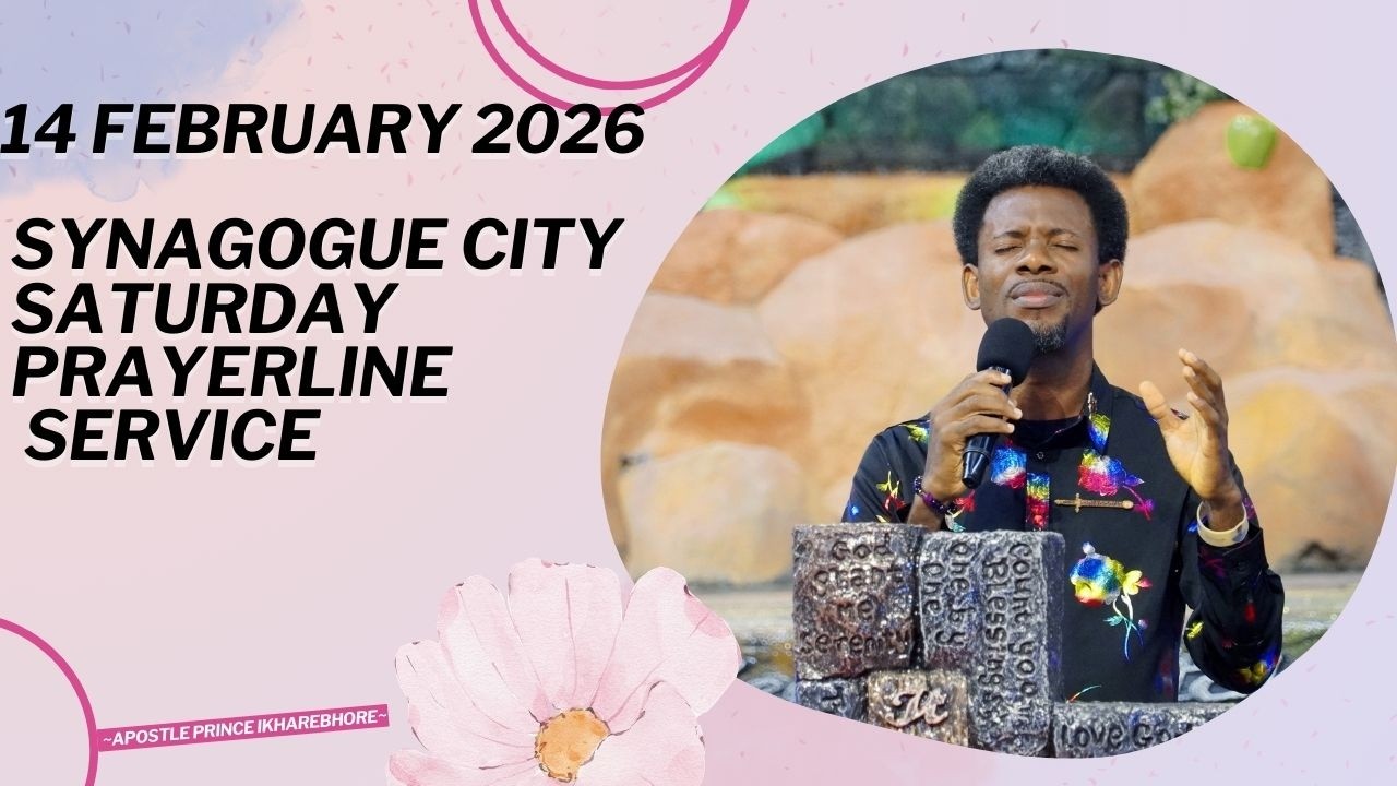 SYNAGOGUE CITY SATURDAY PRAYERLINE SERVICE {14 FEBRUARY 2026}