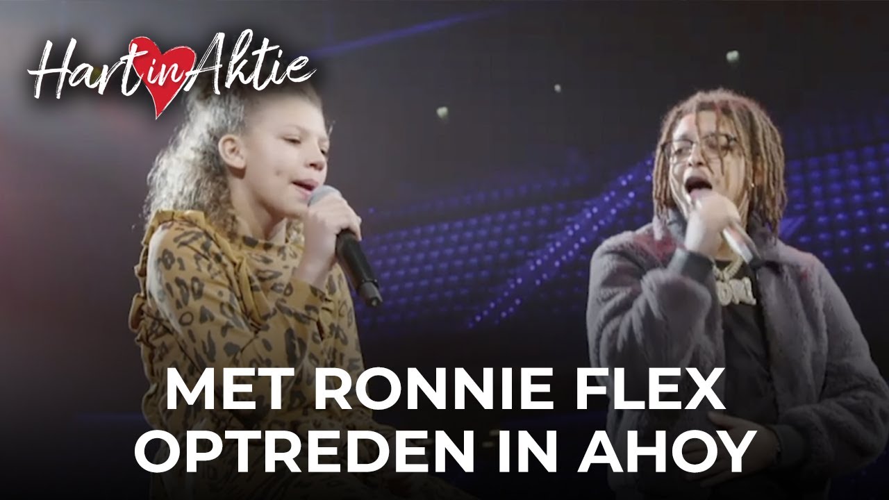 Jaydee krijgt MEGA VERRASSING: Ronnie Flex zingt DUET met haar! | Hart in Aktie