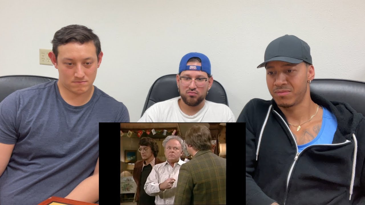 Reacting to 'All in the Family' - Archie Bunker hosts a draft dodger for dinner.