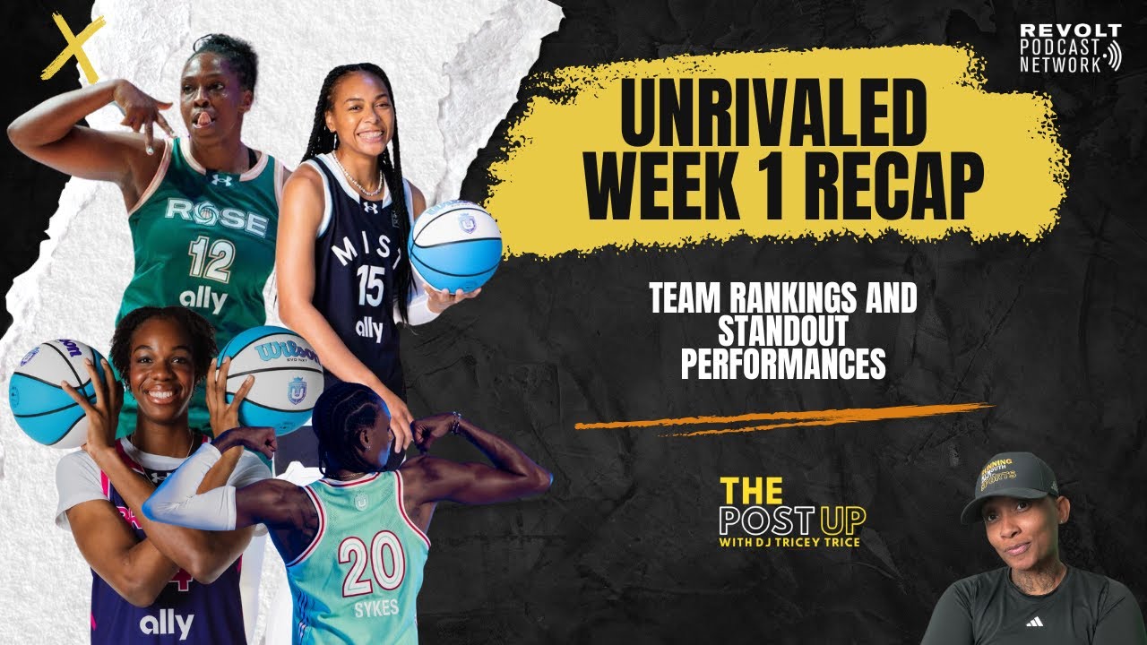 Unrivaled Week 1: Rose Might Repeat, Paige Bueckers Leads the Breeze & Kelsey Plum Sparks Phantom