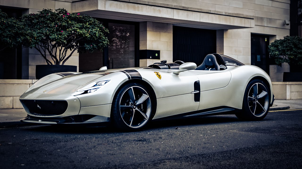 $2M Single Seat Ferrari Monza SP1 V12 SOUNDS in London!!