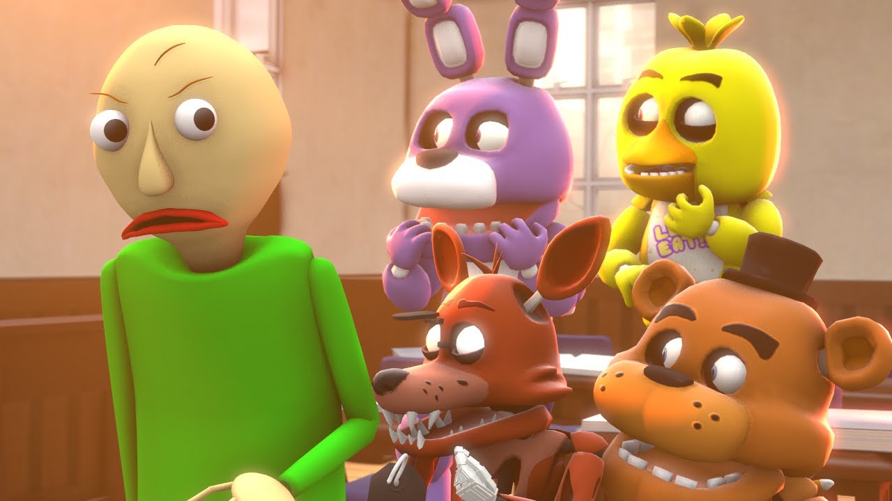 FNAF Baldi School of Animatronics