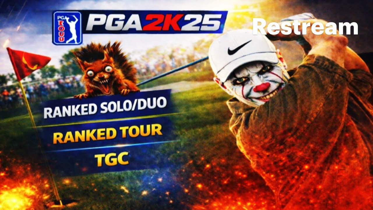 PGA 2K25 | TGC CC-A Rounds 4 finish | Ranked Solo/Duo After | #PGA2K25