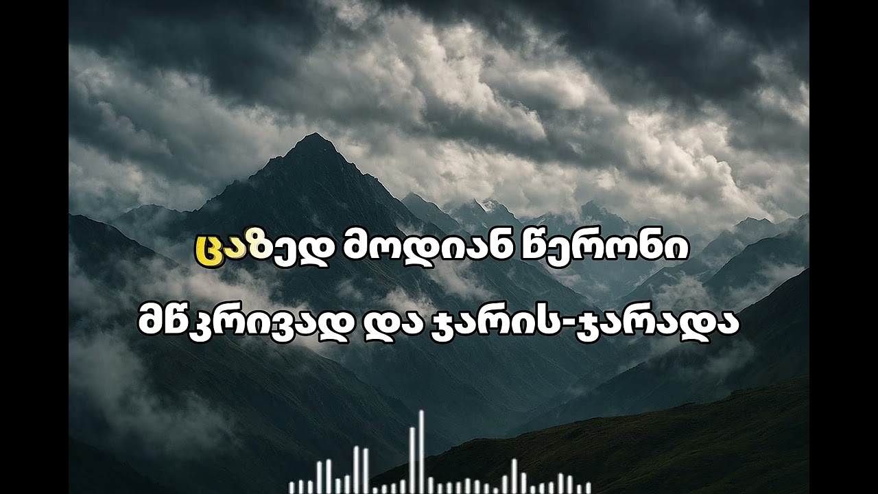 შენმა სურვილმა დამლია - კარაოკე | Shenma survilma damlia - Karaoke