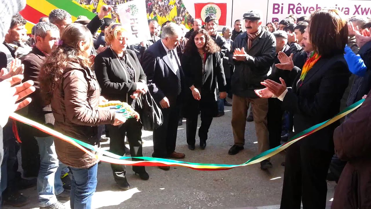 Doğanşehir Hdp İl&ccedil;e Teşkilati A&ccedil;ılış T&ouml;reni Kurdale Kesimi