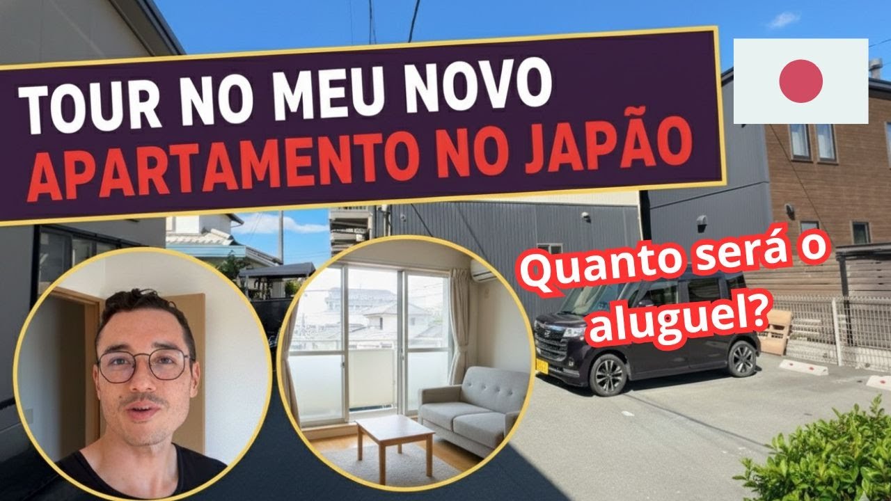 MEU NOVO APÊ NO JAPÃO 🇯🇵 — você não vai acreditar no valor do aluguel!