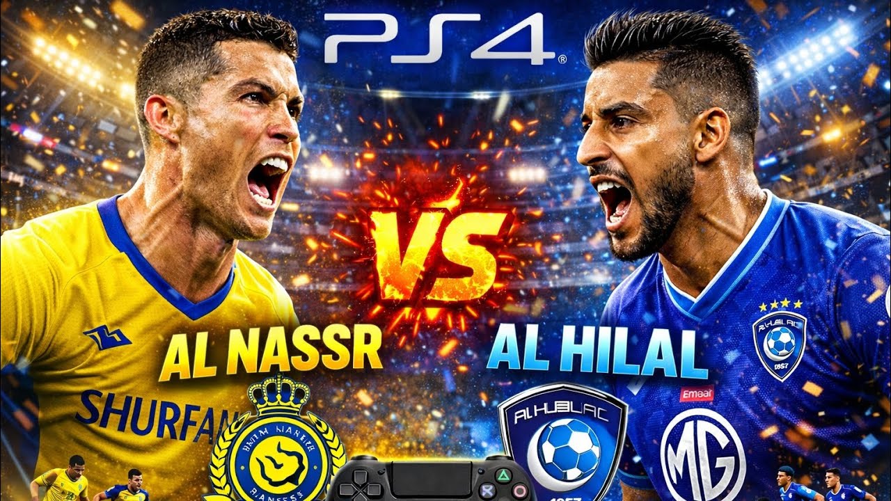 AL NASSR vs AL HILAL 🔥 INTENSE DERBY | PS4 Gameplay | Ronaldo Showdown 1st Half