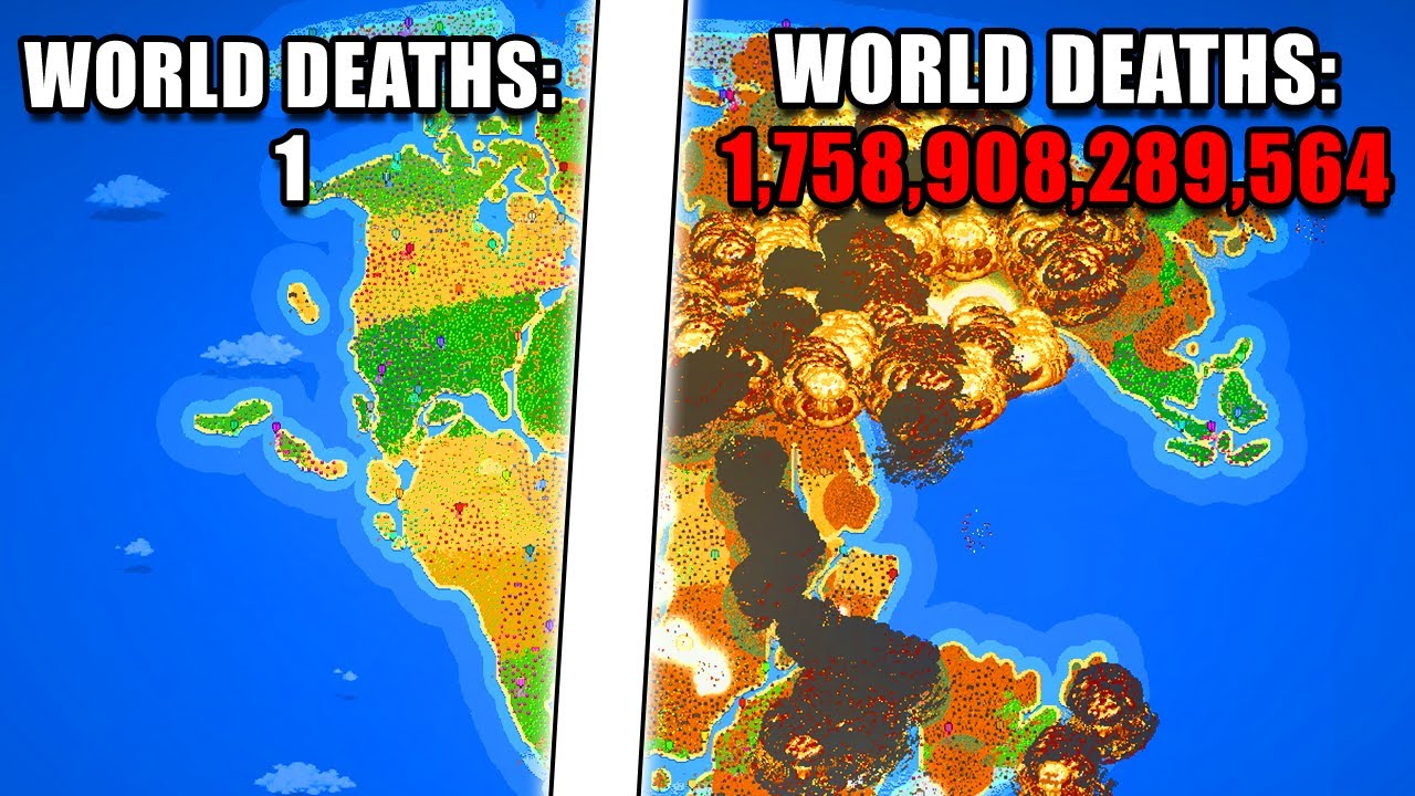 I Made Humanity Fight Over PANGEA Until 1 Nation Left - Worldbox
