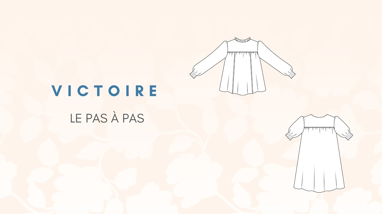 TUTO COUTURE: la blouse ou robe Victoire
