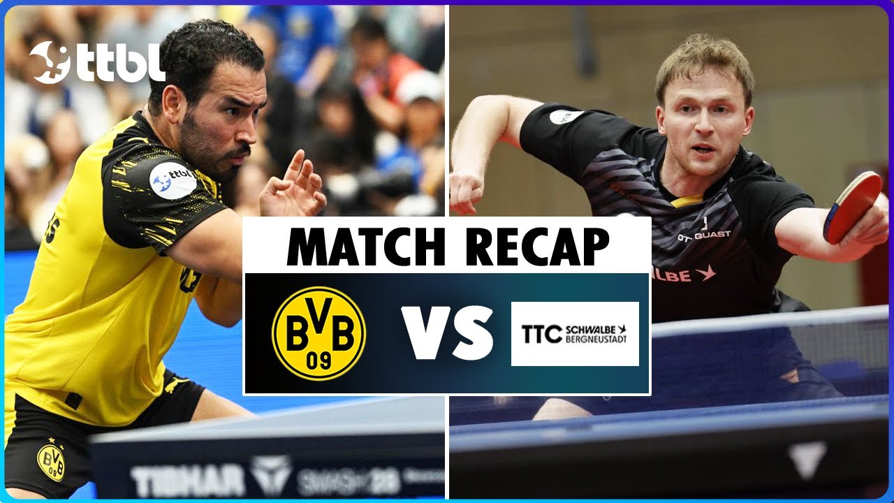 DORTMUND vs. BERGNEUSTADT (Tischtennis Bundesliga Recap) | Matchday 6 | 2025/2026