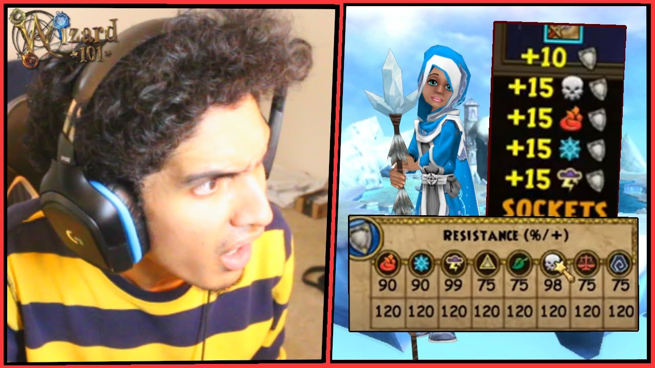 Wizard101 Max (150) Death PvP: He Had 98% Resist.