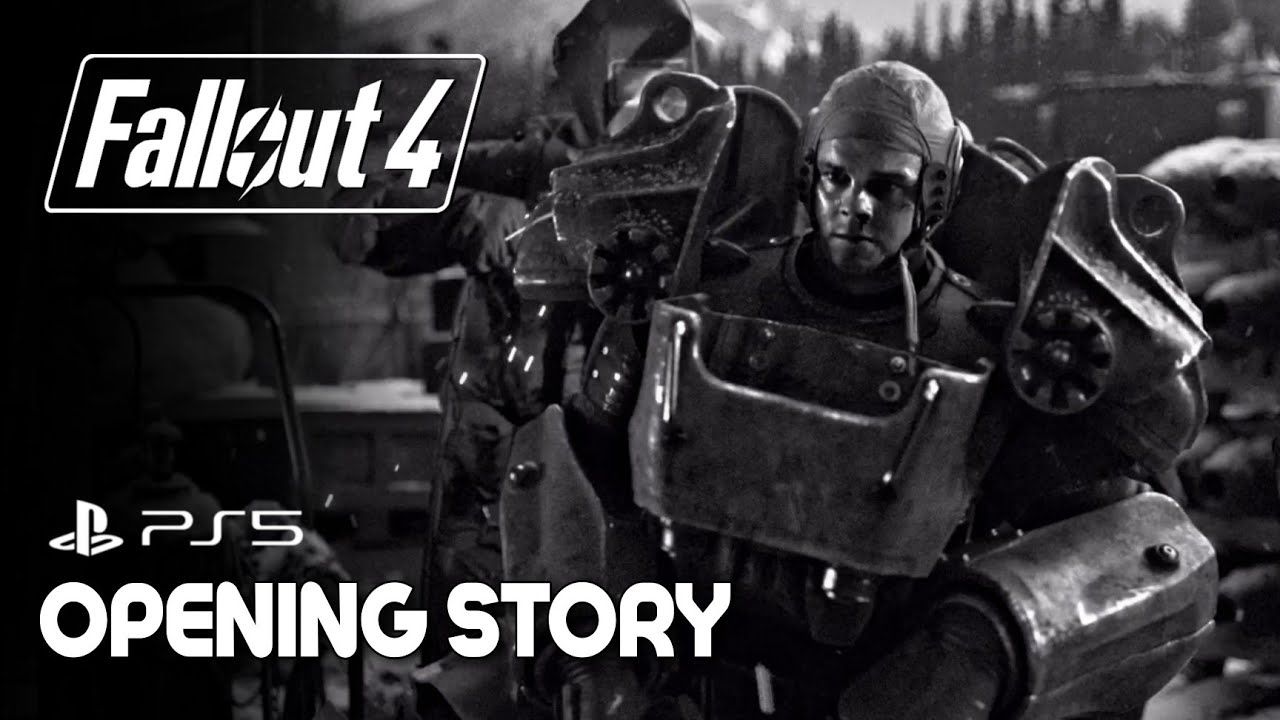 Fallout 4 (PS5): Opening Cinematic Story Scene