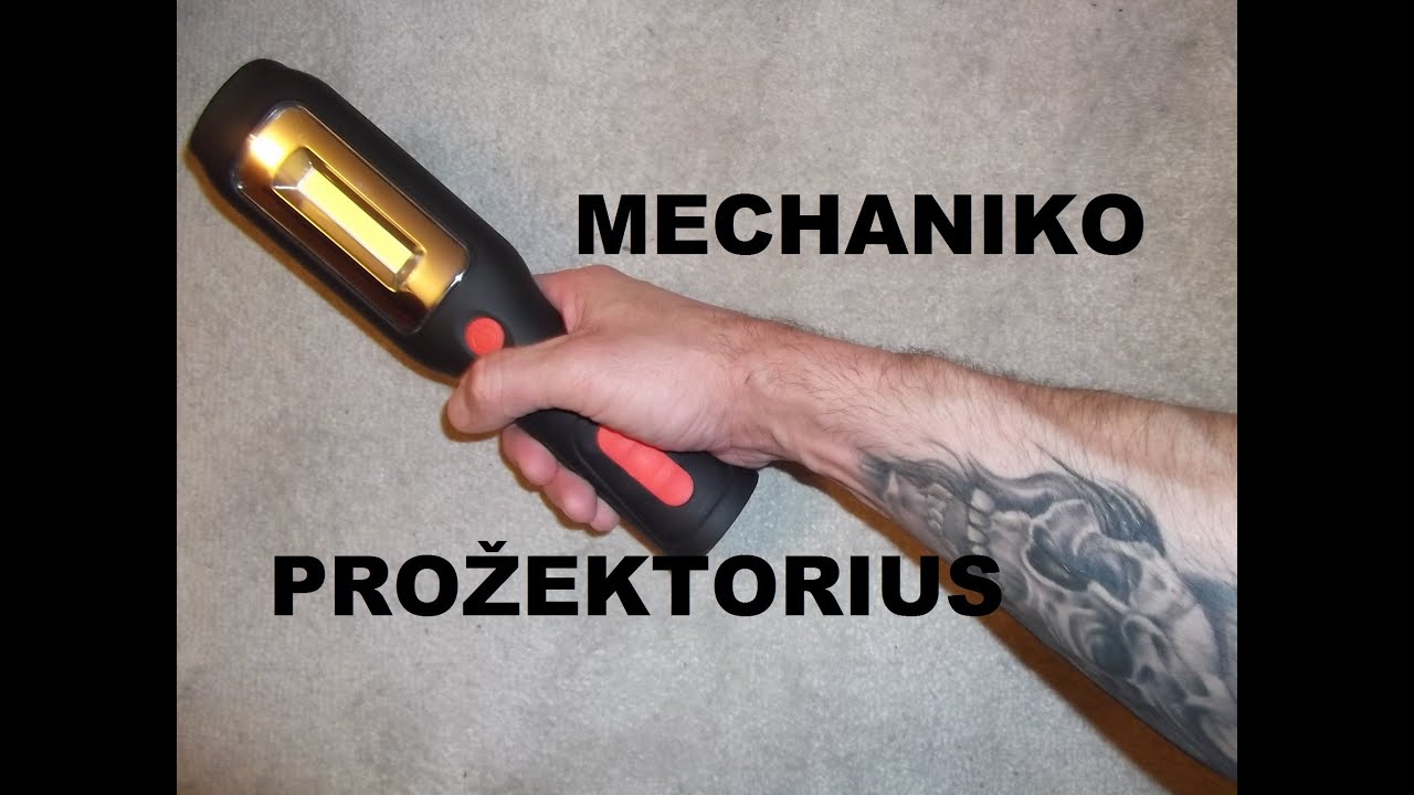 auto remontas: MECHANIKO PROŽEKTORIUS (inspection torch)