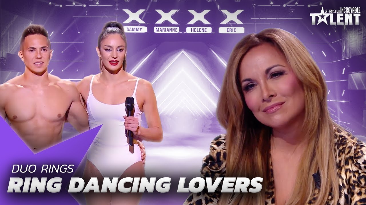 The Duo Rings of Love Show the Audience they came to WIN - France's Got Talent- Quater Finals