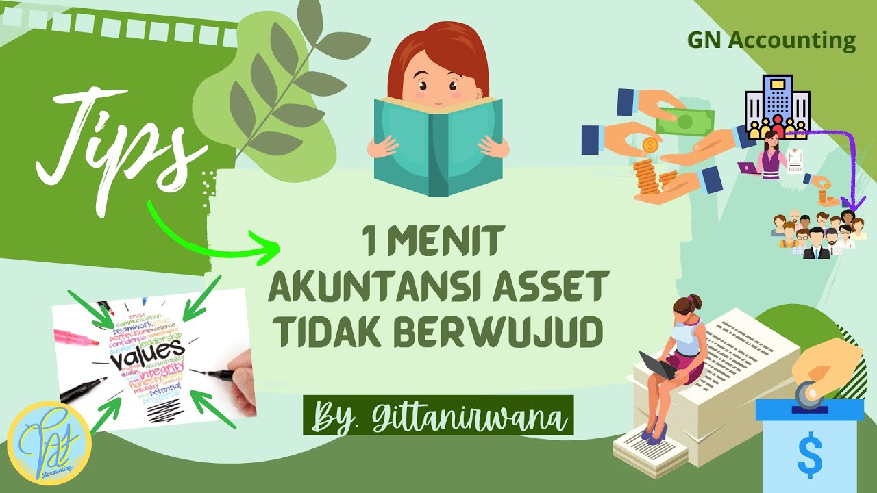 TIPS 1 MENIT | Akuntansi Asset tidak berwujud #shorts