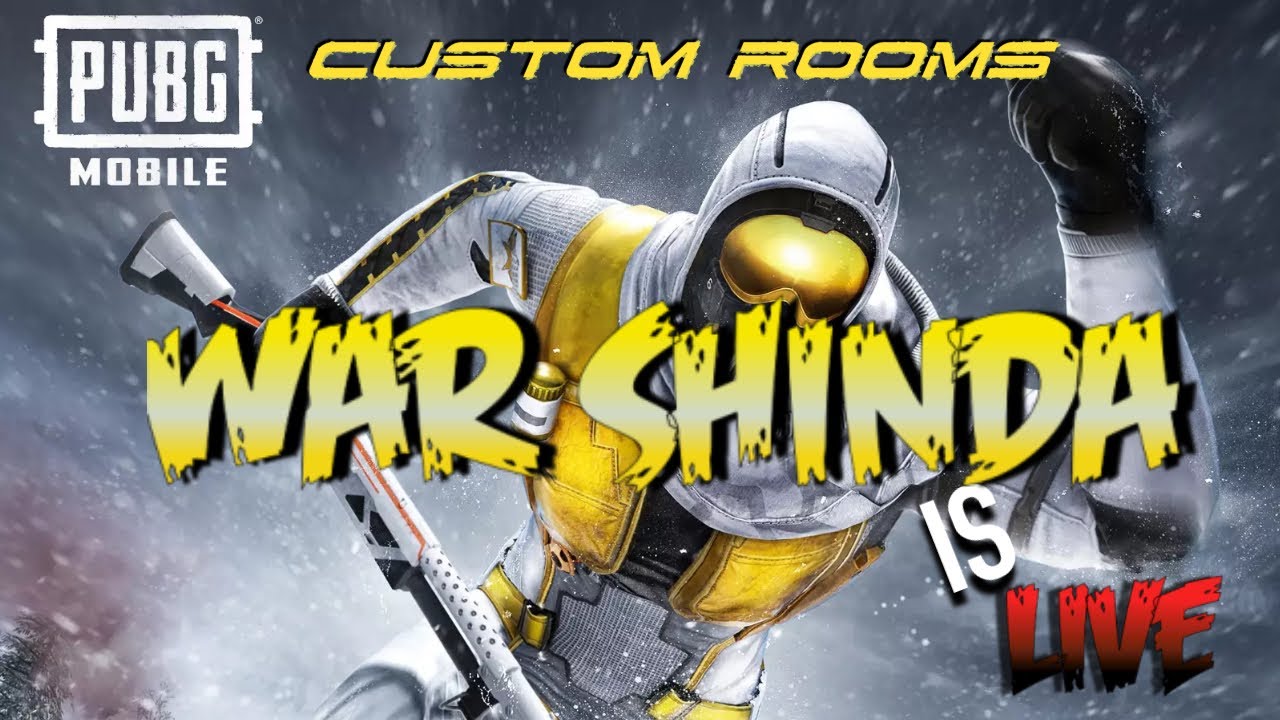 Live Custom Rooms | Erangle , Livik | War Shinda