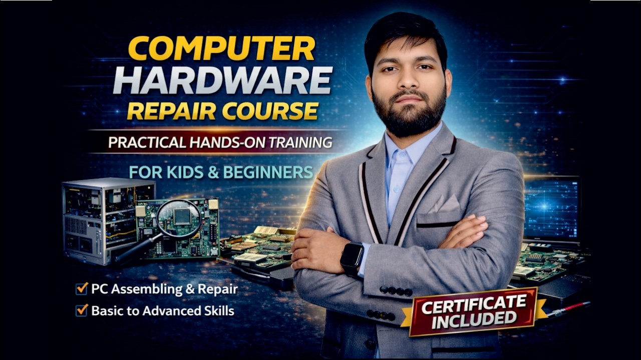 Computer Hardware Repair Course | Learn PC Repair Practically (Certificate)