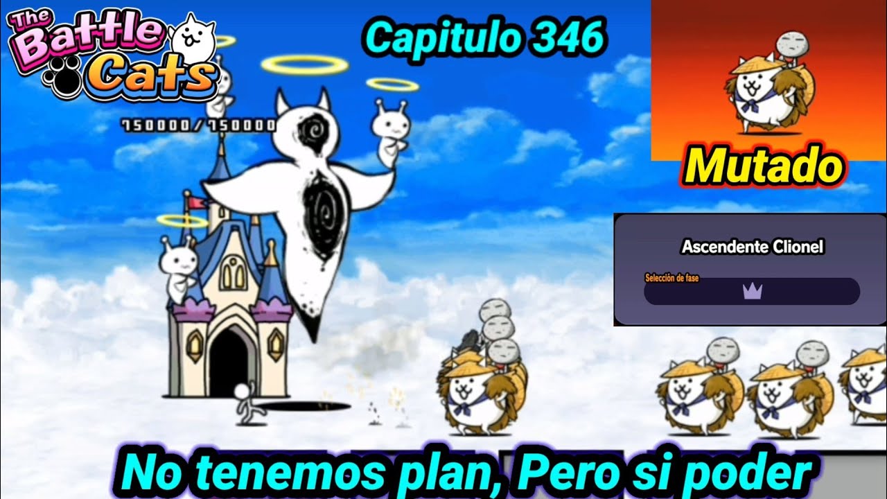 Ascendente clionel Subterráneo | Turbo humillando al gran clionel | The battle Cats Cap 346 
