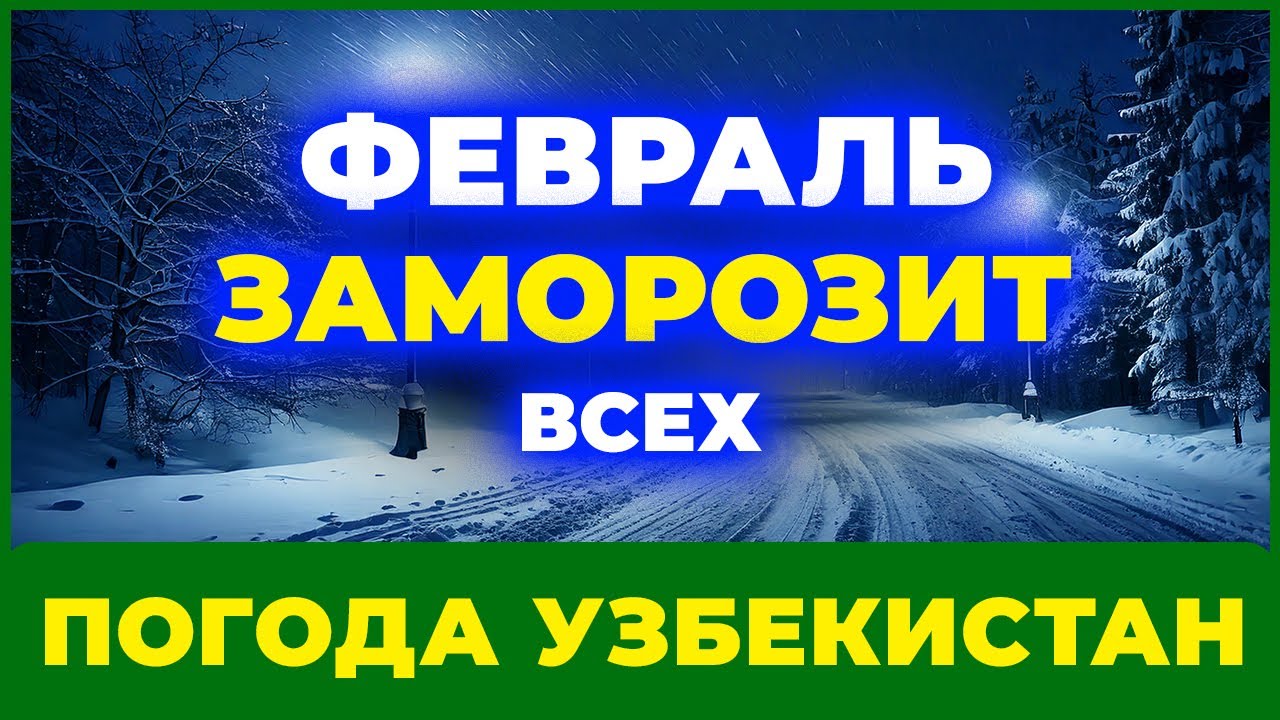 ┴ ФЕВРАЛЬ 2026 ┴ Синоптики В ШОКЕ от того, что ждёт Узбекистан… | Погода на месяц