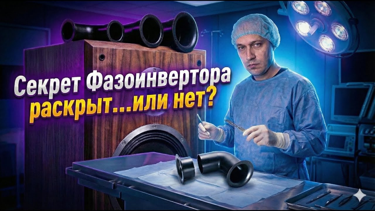 Секрет фазоинверторов раскрыт. Почему 2 трубы ФИ лучше?