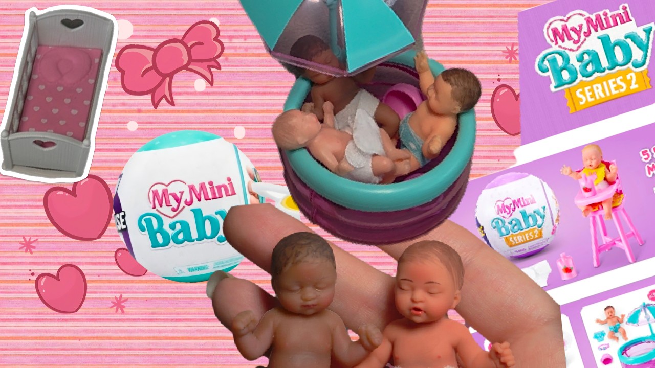 My Mini Baby Unboxing Series 2 Silicone Doll #3