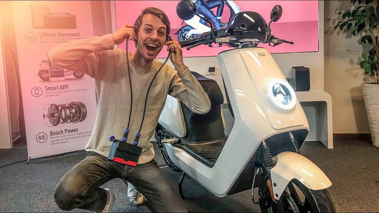 NIU N-PRO ALLE DETAILS - DE SNELSTE ELEKTRISCHE SCOOTER!
