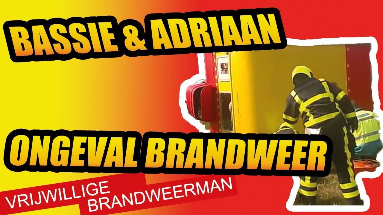 Oefendag brandweer Echt met Bassie en Adriaan