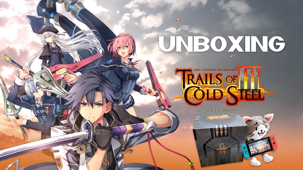 The Legend of Heroes: Trails of Cold Steel III - Thor's Academy Edition for Nintendo Switch UNBOXING