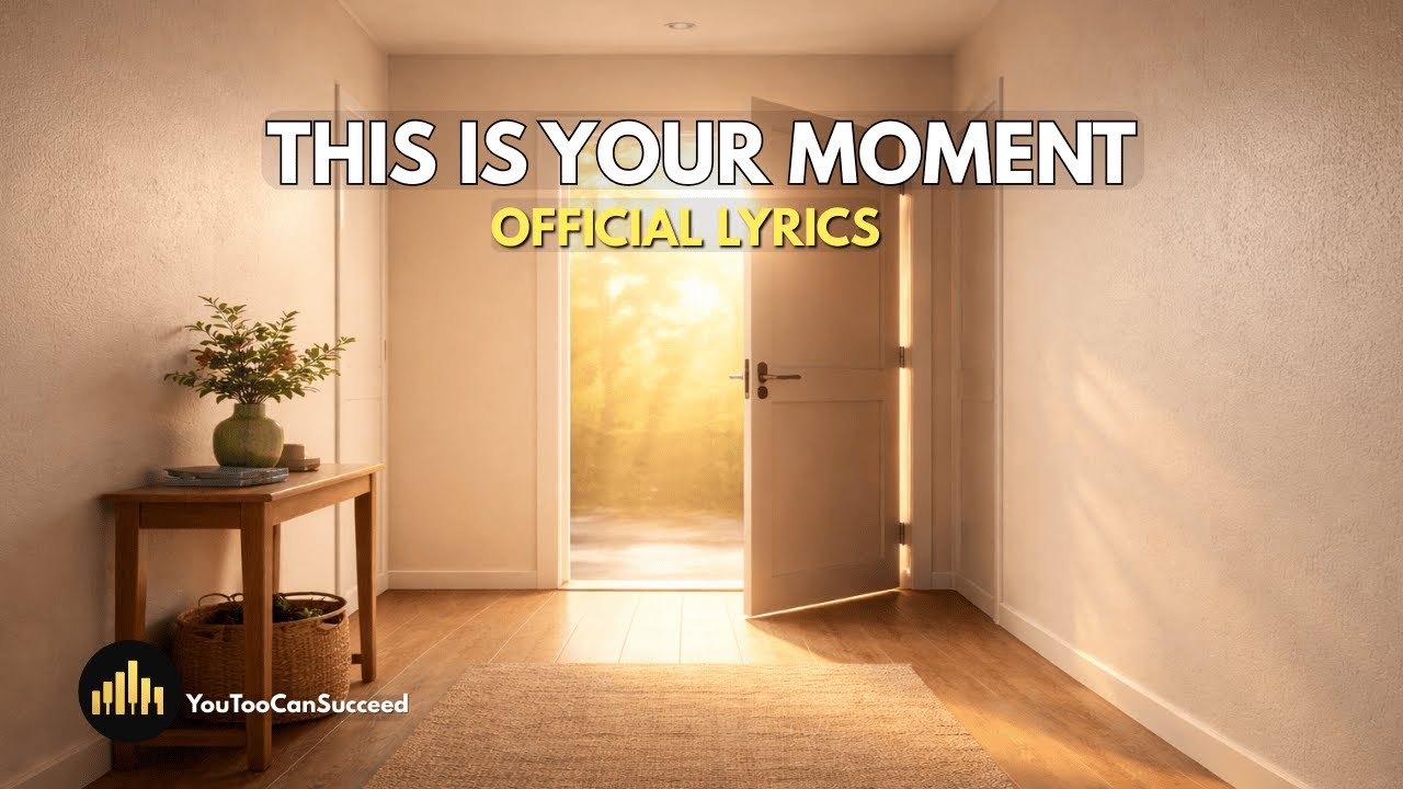 This Is Your Moment ✨ (Official Lyrics Video) | YouTooCanSucceed 