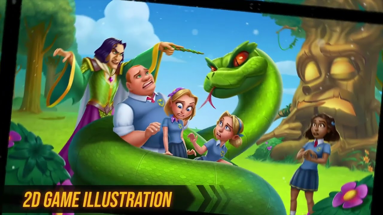 Juego Studio Art Services Portfolio - 2D & 3D Art