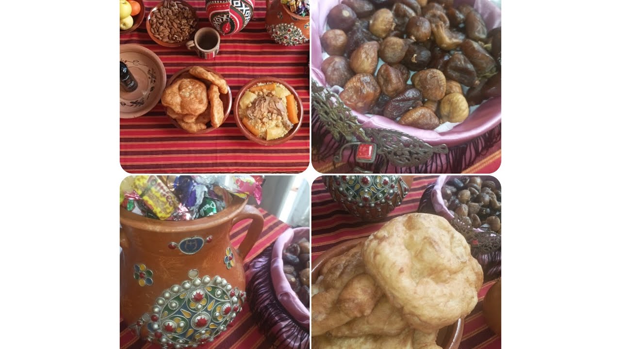 اجواء يناير ، السنة الامازيغية Assegaz Amegaz ، ( وصفة الخفاف او الاسنفج) 
