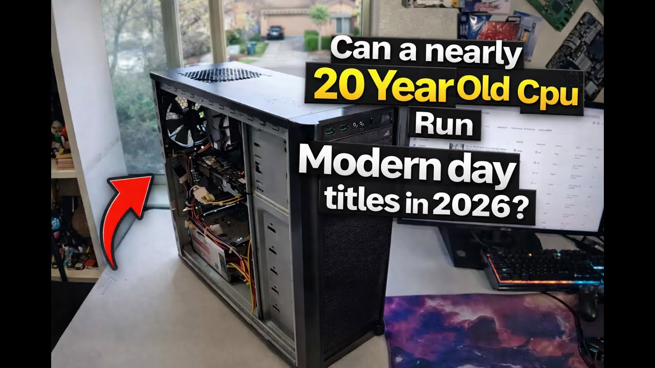 Nearly 20-Year-Old CPU VS Modern Day Games