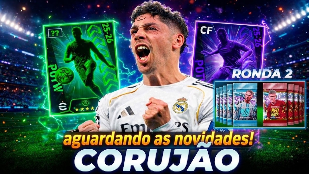 🟢CORUJÃOO AO VIVO!🦉AGUARDANDO A CHEGADA DAS NOVIDADES🔥NO eFootball™ 2026 MOBILE!! #4k🔥✅