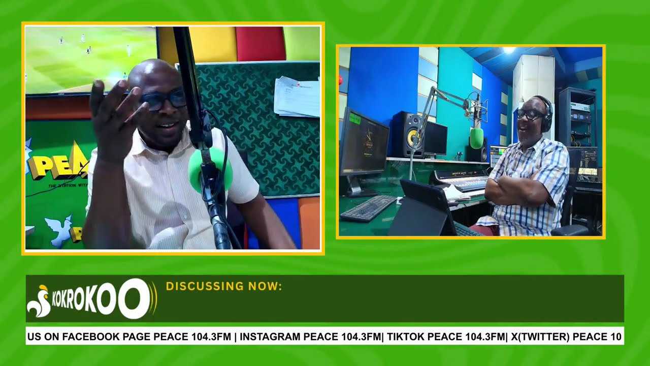 Kokrokoo Discussion Segment On Peace 104.3 FM (22/01/2026)
