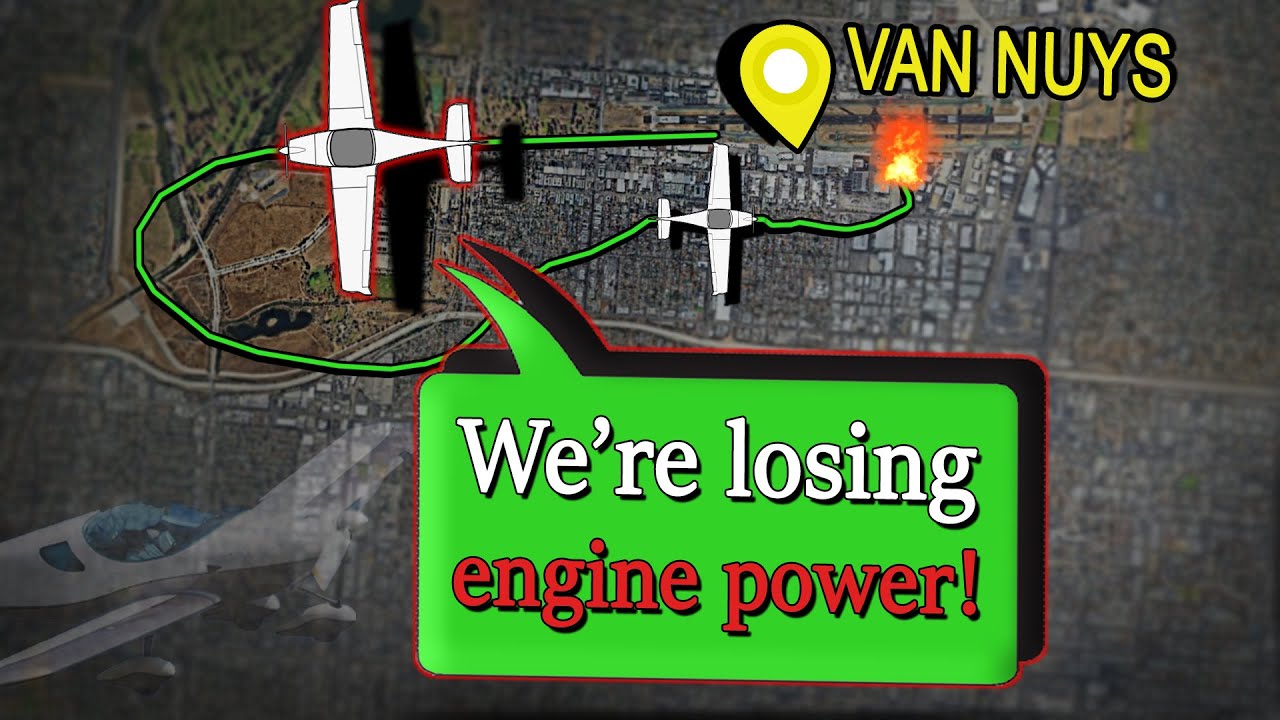 Fatal crash after Engine Failure | Sport Cruiser at Van Nuys