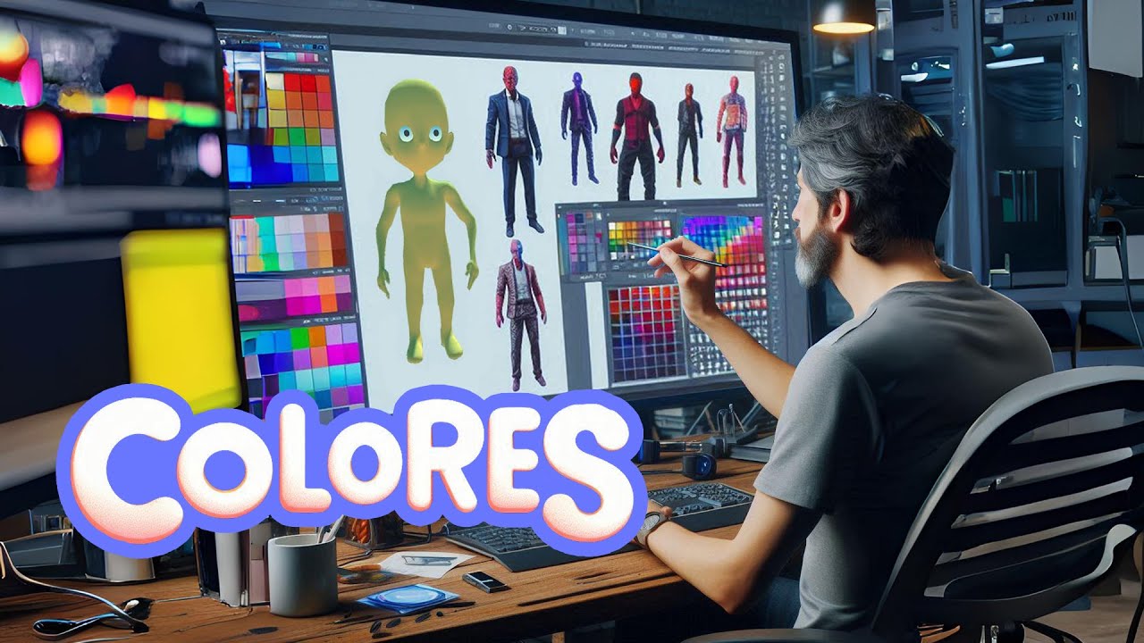 Colores 🎨 customización de personaje 🙋‍♂️ N° 1 | En Unity